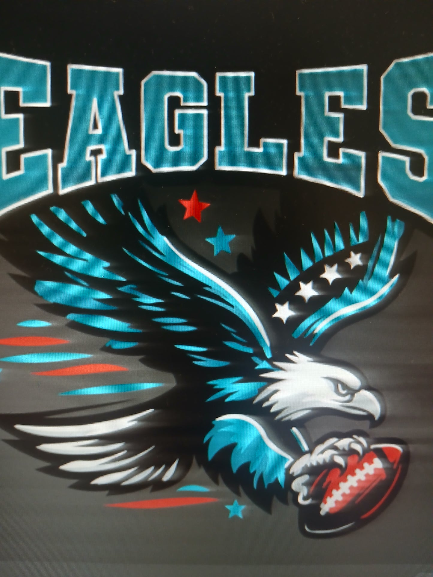 Eagles Flying Bird with Ball