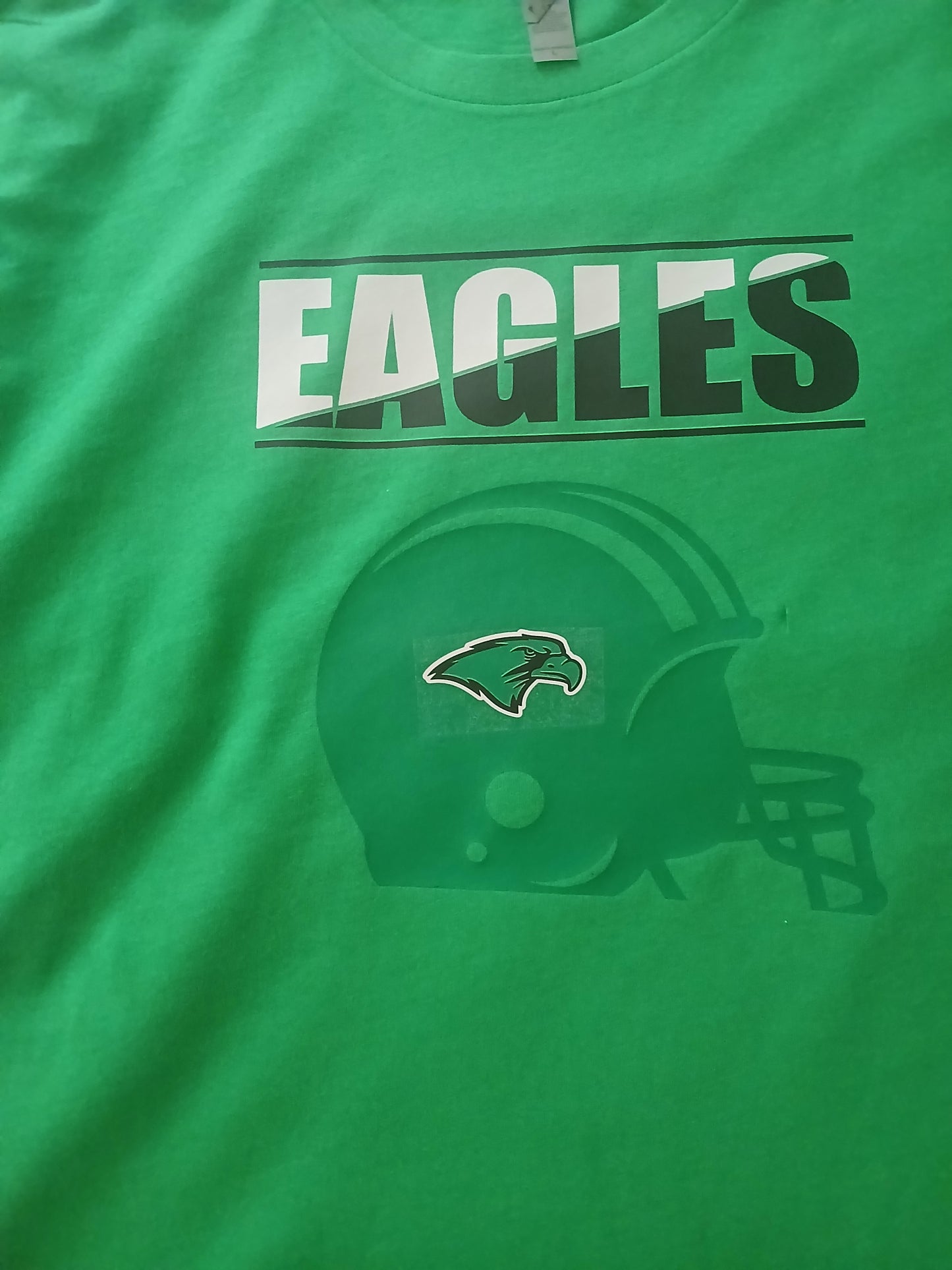 Eagles White abd Black script Tee Shirt
