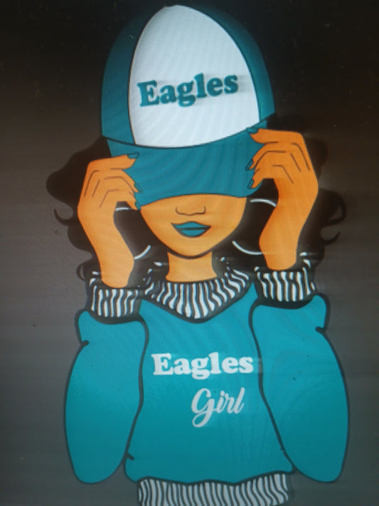 Eagles Girl Hoodie or Tee Shirt unstoned