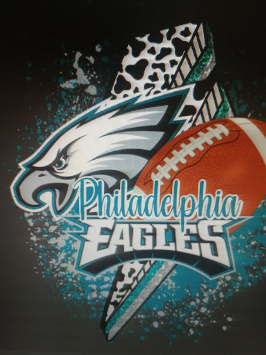 Eagles Lighting Hoodie or Tee Shirt
