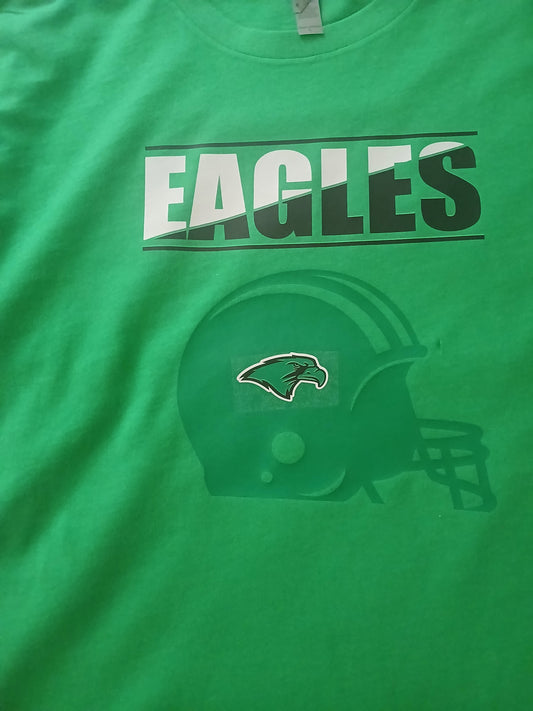 Eagles White abd Black script Tee Shirt