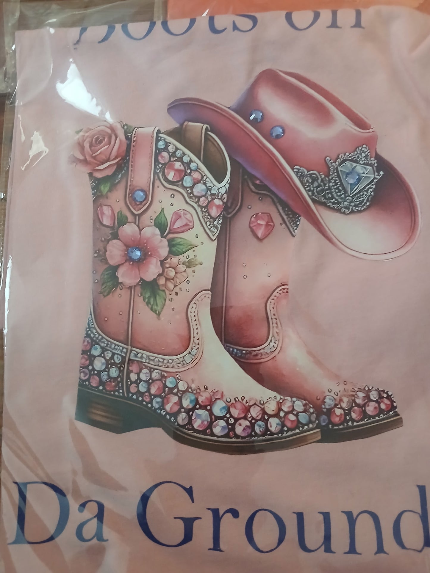 Boots on Da Ground(Pink Boots)