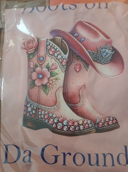 Boots on Da Ground(Pink Boots)